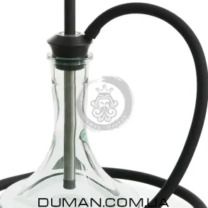Кальян Tiaga Hookah Black | Колба Craft Clear + Шланг + Чаша