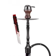 Кальян Yahya Nozzle | Black + 2 Чаши + Калауд + Щипцы - №2