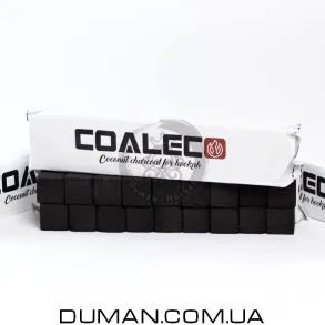 Кокосовый уголь CoalEco (КоалЭко) | 0,5 кг 36 куб 25*25*25мм (2 шт по 250г)