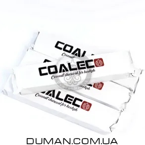 Кокосовый уголь CoalEco (КоалЭко) | 0,5 кг 36 куб 25*25*25мм (2 шт по 250г)