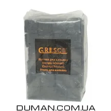 Ореховый уголь Gresco (Греско) Пакет 1кг 72 шт 25 мм | ОПТ от 20кг - №2