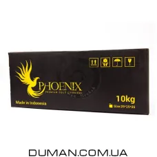 Кокосовый уголь Phoenix (Феникс) Картон 1 кг 72 шт 25мм | ОПТ от 20кг 